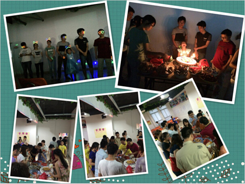 大律师网员工六月庆生会