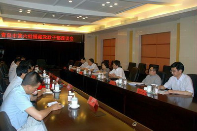 我市召开第六批援藏党政干部座谈会
