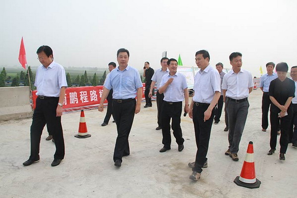 焦作市委书记王小平专题调研道路交通建设