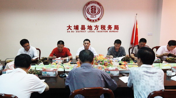 大埔县地税局召开税检联席会