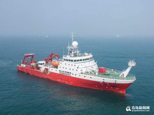 科学号海洋科考船赴西太平洋执行科考任务4月返港