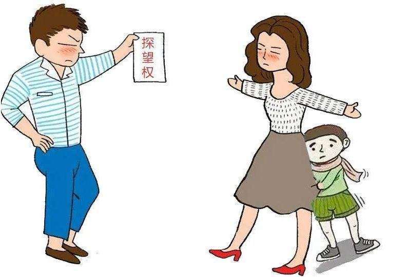 探视孩子能把孩子接走吗?