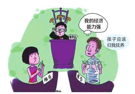 法院会把孩子判给谁啊?