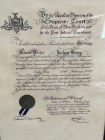 纽约州律师执照