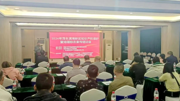 知恒动态 | 知恒佛山唐磊律师受邀为茂名市市场监督管理局滨海新区分局开展知识产权保护暨地理标志宣传专题培训