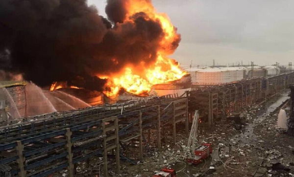 福建PX工厂内部爆炸现场曝光