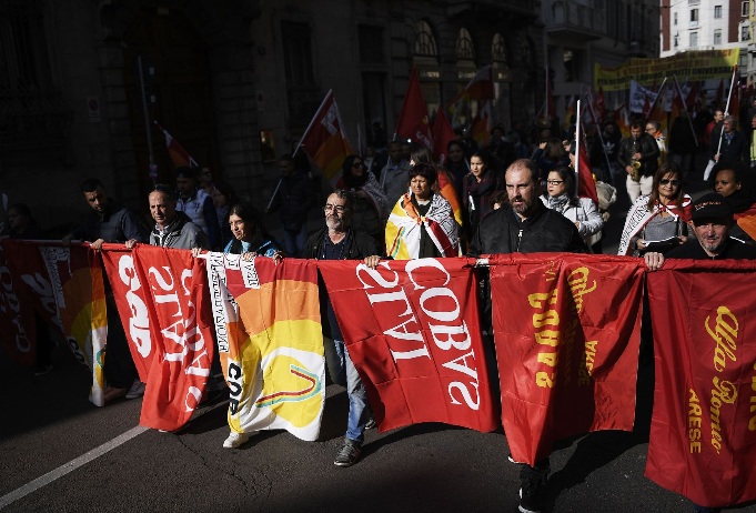 意大利多地再迎交通大罢工   由24小时缩短为4小时（图）