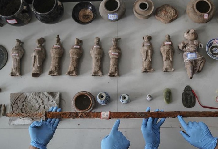 “秦都遗址”被盗案  盗墓者曾参与文物普查项目