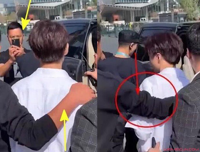 王俊凯被黄牛搂肩  如何算侵犯明星的肖像权？