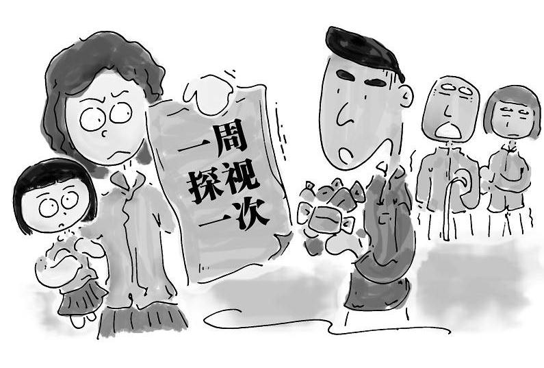 离婚探视权能单独带走一天吗?离婚后再婚享有探视权吗?