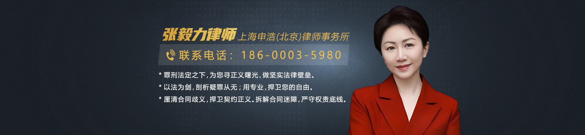 张毅力律师