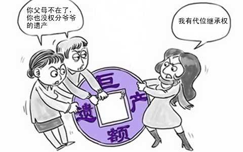 配偶之间有互相代位继承权吗?