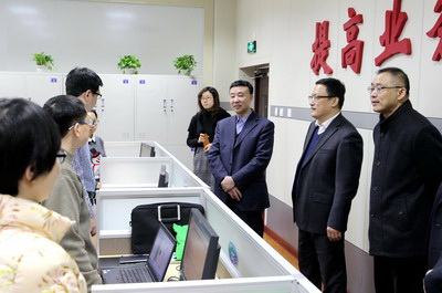 王克成等领导看望金税三期推广组全体同志