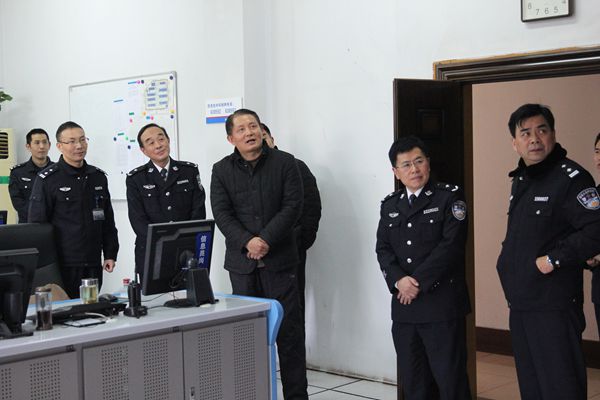 省厅陈钟副厅长到西郊监狱调研指导g20峰会安保工作
