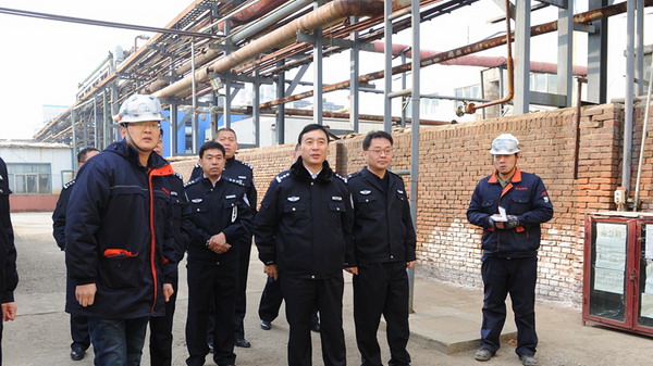 燕纪光同志到县局督导安全生产工作