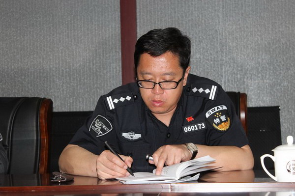 吴铁峰副局长出席第十四支部两学一做动员部署会议