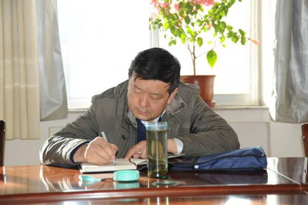 高永宏同志深入金川分局征求三严三实专题民主生活会意见建议