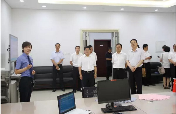 沧州市检察院王胜喜检察长一行来唐考察交流