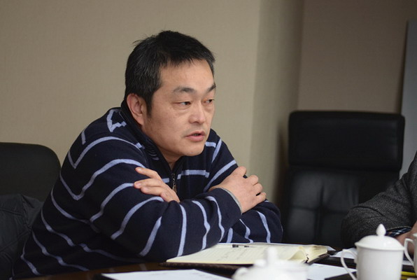 副书记,副主任钱晓钢主持会议并讲话主任陈剑文部署工作2014年2月14日