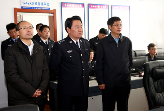 刘国秀副市长在法库县,康平县调研时要求全市公安机关