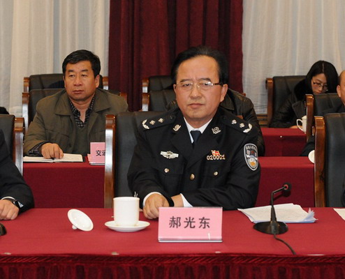 郝光东副市长陪同中央禁毒委督导组检查全市禁毒工作