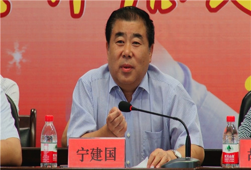 宁建国局长讲话市人民医院院长权对顺致辞市人民医院