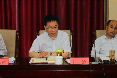 省卫计委刘岭副主任专题调研指导我市医改工作