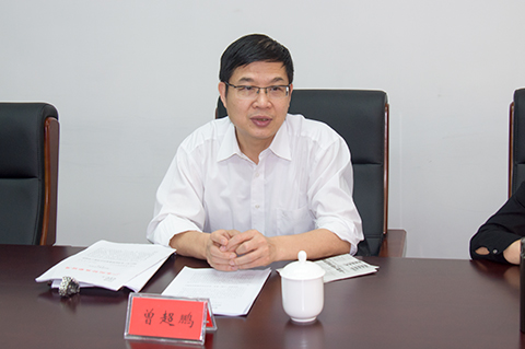 省纪委常委曾超鹏同志等一行莅揭调研