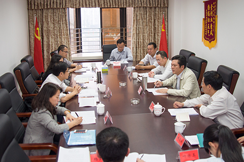 省纪委常委曾超鹏同志等一行莅揭调研