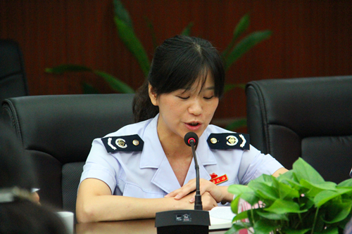 省局张云英局长深入宁乡县局开展调研