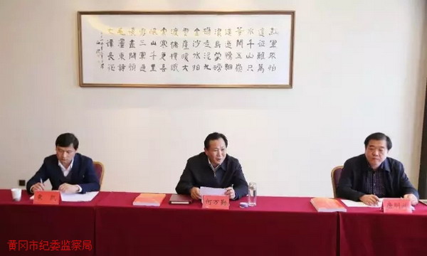 何万勤同志带队来我市调研督导