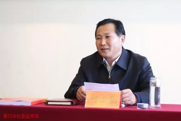 何万勤同志带队来我市调研督导