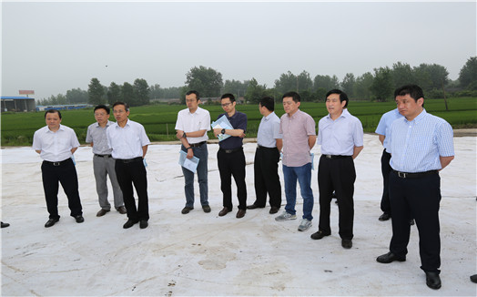 省交通运输厅领导督查我市上半年交通运输工作