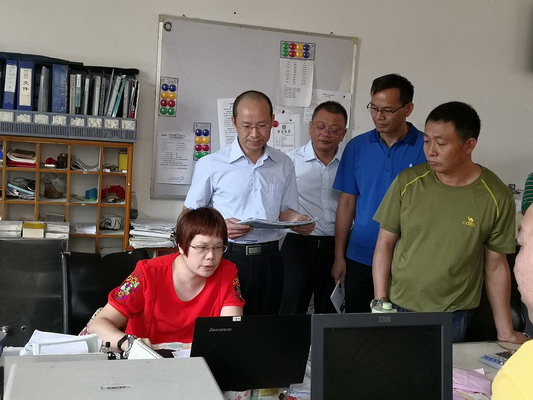 詹少卿副局长到增城区开展节前安全生产督导检查