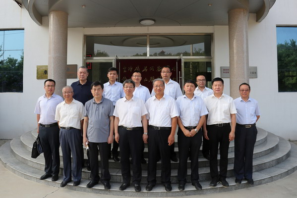 省地震局局长倪岳伟到滨州检查调研