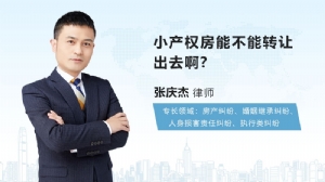 小产权房能不能转让出去啊?