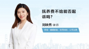 抚养费不给能否起诉吗?